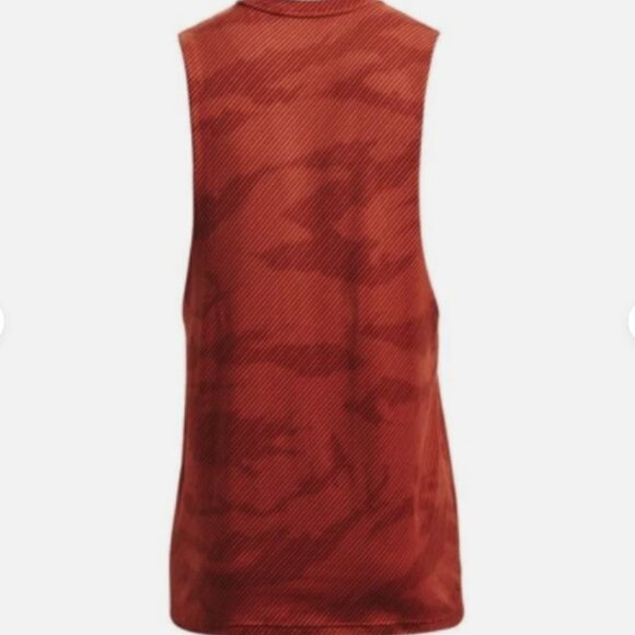 Under Armour Project Rock Tank Top PR 100 Percent Effort and Guts mens large red - Picture 4 of 16